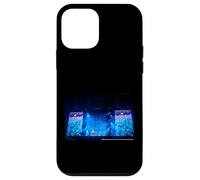 Carcasa para iPhone 12 Mini AC DC Live Concert Arena Multitud Azul Escenario Luces Rock