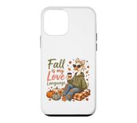 Carcasa para iPhone 12 Mini Acogedor otoño Pato otoño Temporada Amante