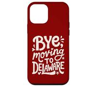 Carcasa para iPhone 12 Mini Adiós, Mudarse a Delaware