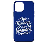 Carcasa para iPhone 12 Mini Adiós, Mudarse a Vermont