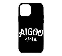 Carcasa para iPhone 12 Mini AIGOO Korean Hangul Word Funny Seúl Korea Graphic