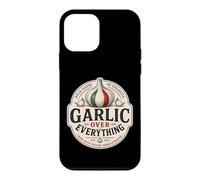 Carcasa para iPhone 12 Mini Ajo sobre Todo Divertido Amante De La Comida Italiana Humor