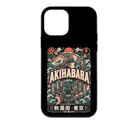 Carcasa para iPhone 12 Mini Akihabara Mecánica Koi Futuro Distrito Tokio Japón Gráfico