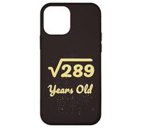 Carcasa para iPhone 12 Mini Álgebra matemática de raíz Cuadrada de 17 años 289 años 2009
