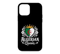 Carcasa para iPhone 12 Mini Algerian Queen Algeria Flag Proud Algerian Woman
