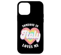 Carcasa para iPhone 12 Mini Alguien En Italia Me Quiere Orgulloso Italiano Italia