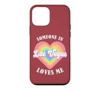 Carcasa para iPhone 12 Mini Alguien en Las Vegas me ama City Heart