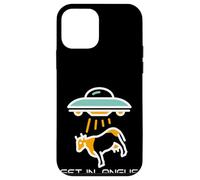 Carcasa para iPhone 12 Mini Alien Abduction Cattle Angus Beef We're Having Hamburgers