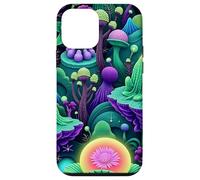 Carcasa para iPhone 12 Mini Alien Flora Surrealista Botanical Fantasy World Graphic