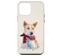 Carcasa para iPhone 12 Mini Aloka - El Paseo por la Paz Perro Difundiendo Esperanza Acuarela