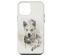 Carcasa para iPhone 12 Mini Aloka The Walk for Peace Dog Spreading Hope Indian Ink Art