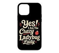 Carcasa para iPhone 12 Mini Amante de Las Mariquitas, Garden Bug Crazy Lady