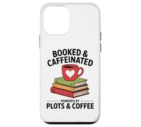 Carcasa para iPhone 12 Mini Amante de los Libros con cafeína Lectura Adicto al café Divertido Bookish