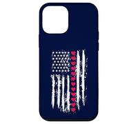 Carcasa para iPhone 12 Mini Amante patriótico de la Bandera Americana de los Estados Unidos de