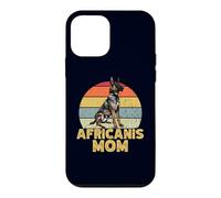 Carcasa para iPhone 12 Mini Amante y dueña de Perros Africanis Dog Mom, Retro, Vintage y Divertidos
