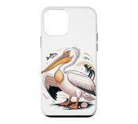 Carcasa para iPhone 12 Mini American White Pelican Sea Bird Birder