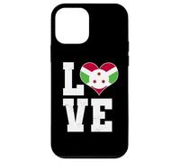 Carcasa para iPhone 12 Mini Amor Burundi Bandera Corazón Burundi Pride Heritage Design