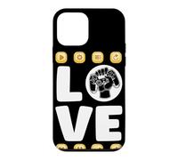 Carcasa para iPhone 12 Mini Amor Videojuego Controlador Puño Arcade Iconos Gamer