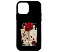 Carcasa para iPhone 12 Mini An Enduring Trace Dark Academia Gothic Bleeding Rose Vintage
