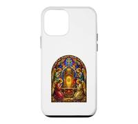 Carcasa para iPhone 12 Mini Ángeles En Sagrado Tabernáculo Catedral Gótica Icono Arte Oración