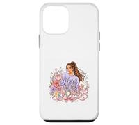 Carcasa para iPhone 12 Mini Aquí para los votos Romántico Floral Diseño Nupcial