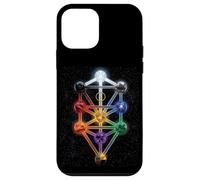 Carcasa para iPhone 12 Mini Árbol de la Cábala Sephiroth Queen Escala Geometría Sagrada Hermética