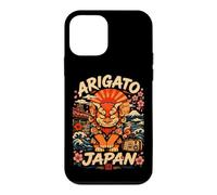Carcasa para iPhone 12 Mini Arigato Japón Shisa Lion Viaje Souvenir Cultura Japonesa