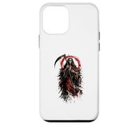 Carcasa para iPhone 12 Mini Arte de Esqueleto de Santa Muerte Holy Ink Wash