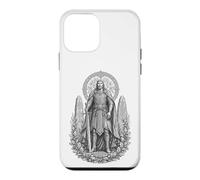 Carcasa para iPhone 12 Mini Arte de Nuada Celtic Silver Hand Warrior King Line