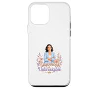 Carcasa para iPhone 12 Mini Arte Floral de Fuerza de Mujer irrompible empoderada