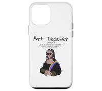 Carcasa para iPhone 12 Mini Arte Profesor Definición Mona Lisa Artista Divertido Enseñar Arte