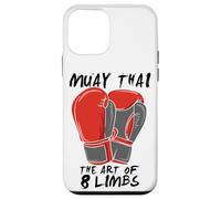 Carcasa para iPhone 12 Mini Artes Marciales Muay Thai El Arte De 8 Miembros Cita Boxeo Tailandés