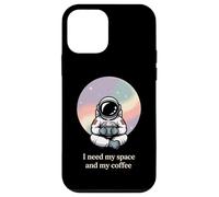 Carcasa para iPhone 12 Mini Astronaut Cosmonaut Coffee Cafe Spacewalk Gift