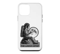 Carcasa para iPhone 12 Mini Astronauta Dibujo Luna Sketch Espacio Artista Gráfico