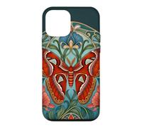 Carcasa para iPhone 12 Mini Atlas Moth Vintage Art Nouveau Botánico