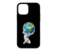 Carcasa para iPhone 12 Mini Atlas sosteniendo la Tierra