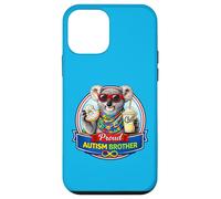 Carcasa para iPhone 12 Mini Autismo Brother, Koala Bear Donut Milkshake Neurodiverso TDAH