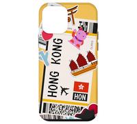 Carcasa para iPhone 12 Mini Aventura de Pase de embarque de Viaje a Hong Kong