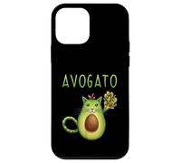 Carcasa para iPhone 12 Mini Avogato Cinco De Mayo Regalo Cinco De Meow Avogato Cat Aguacate