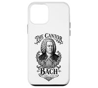 Carcasa para iPhone 12 Mini Bach The Cantor Retrato Barroco Pipe Órgano Música clásica