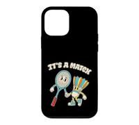 Carcasa para iPhone 12 Mini Bádminton Amor Retro Vintage It's A Match