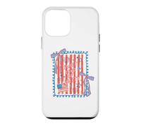 Carcasa para iPhone 12 Mini Bandera con Lazo de Sweet Land of Liberty Patriotic Coquette, EE. UU.