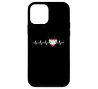 Carcasa para iPhone 12 Mini Bandera de Burundi Heartbeat Burundi Pride Heritage Design