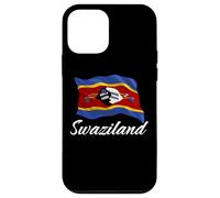 Carcasa para iPhone 12 Mini Bandera de Suazilandia Sudáfrica Hombres Mujeres Niños Eswatini