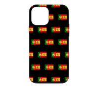 Carcasa para iPhone 12 Mini Bandera España Portugal Orgullo Aficionado Español Portugués