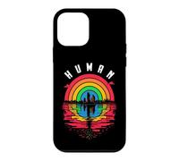 Carcasa para iPhone 12 Mini Bandera LGBTQ Humana Mes del Orgullo Gay Ciudad LGBT Arco Iris Lesbianas