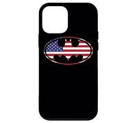 Carcasa para iPhone 12 Mini Batman American Flag Oval