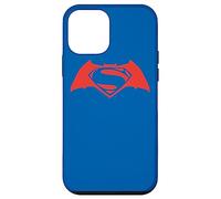 Carcasa para iPhone 12 Mini Batman v Superman Simple Red Logo