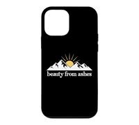 Carcasa para iPhone 12 Mini Beauty from Ashes Christian Bible Verse Religious Scripture