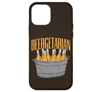 Carcasa para iPhone 12 Mini Beber Party Beergetarin Pun Drink Brew Alcohol Craft-Beer
